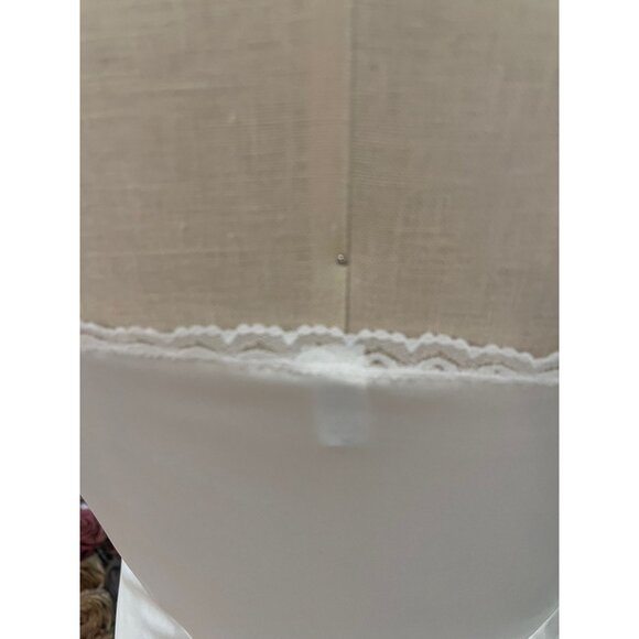Vintage Nancy King Full Slip In White Size 36 - Picture 7 of 9